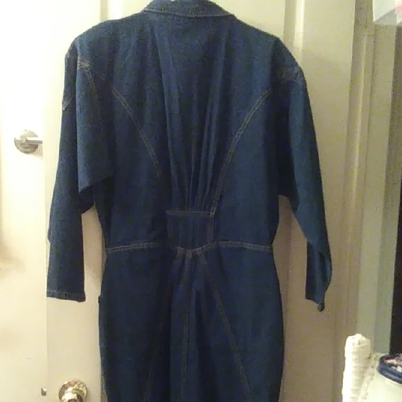 Denim Button-Up Dress - Picture 4 of 9